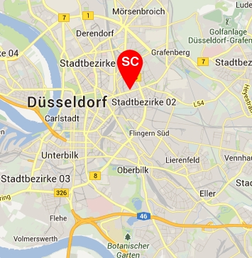 Map Duesseldorf